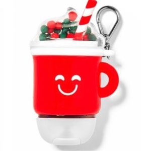 🎅 BBW Happy Hot Cocoa Pocketbac Holder NEW